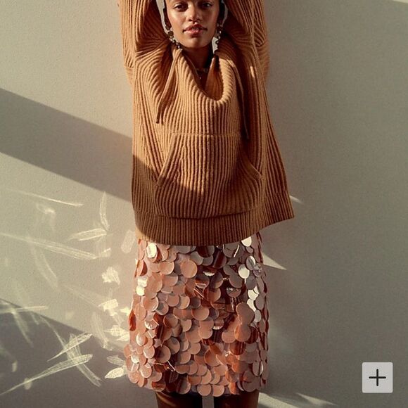 J. Crew Collection circle-sequin mini skirt - Picture 3 of 5